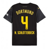 Maglia Calcio Borussia Dortmund Nico Schlotterbeck #4 Seconda Divisa 2024-25 Manica Corta